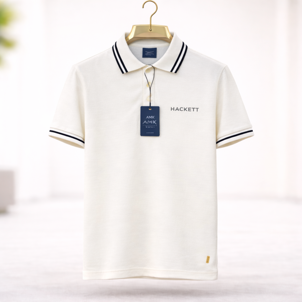 Men’s Premium Polo T-Shirt Combo – White, Black, Dark Green & Navy Blue (Pack of 3)