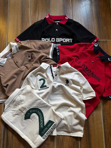 Polo Ralph Lauren polo shirts, featuring classic styles and the iconic Polo Sport branding (PACK OF 3)