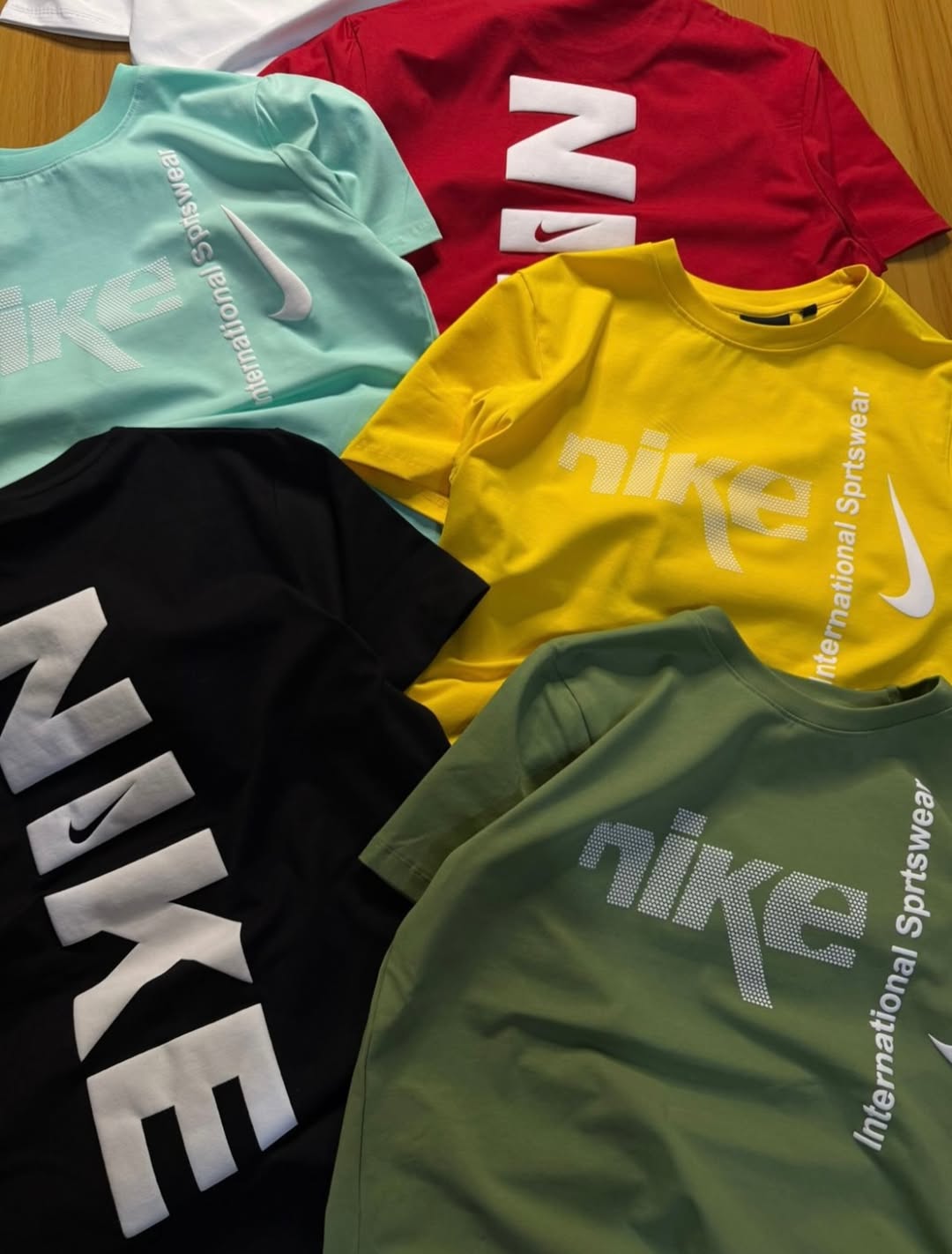 Nike brand t-shirts available in various colors and designs (PACK OF 3)