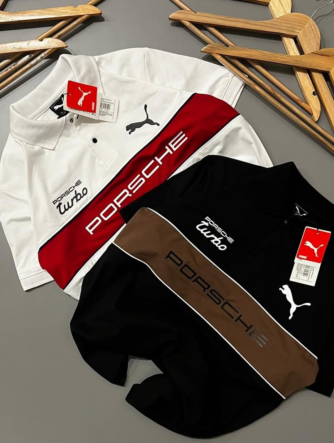 PUMA x Porsche Legacy men's polo t-shirts. (PACK OF 3)