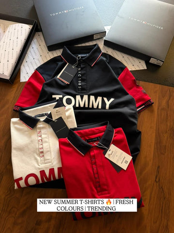 Tommy Hilfiger branded infant or toddler top, likely a cotton tank top or t-shirt (PACK OF 3)